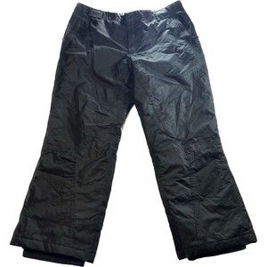 Champion Mens Size XXL Black Water Resistant Zipper Pockets Black Snow Ski Pants